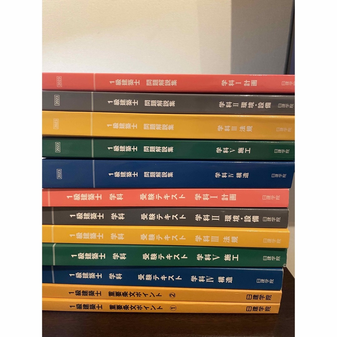 令和5年 2023年 一級建築士 テキスト・問題集 - 資格/検定