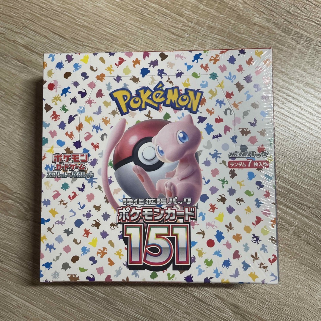 ポケモンカード 151 シュリンク付き 1BOX ボックス