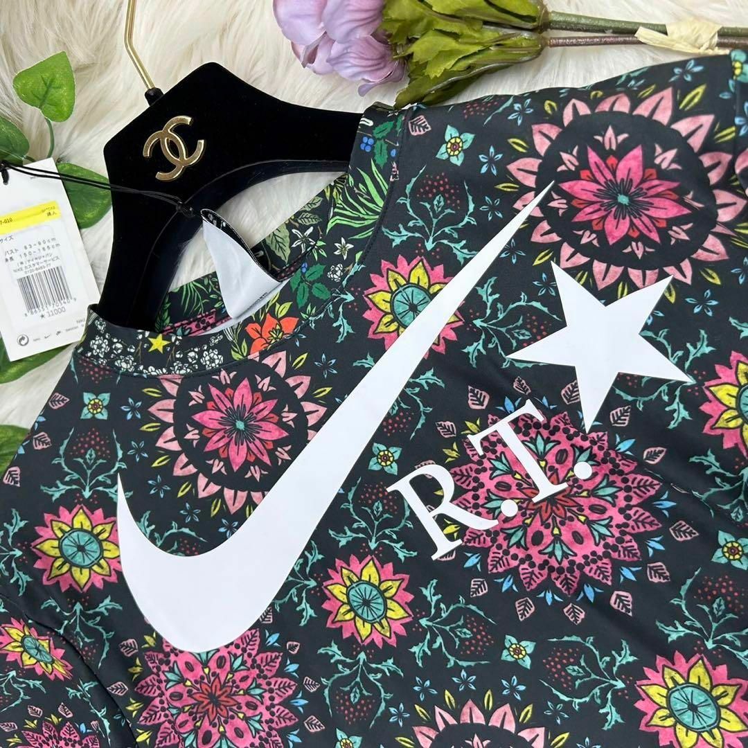 NIKE(ナイキ)のナイキ リカルド ティッシュ 新品タグ付き 婦人 半袖 コラボモデル 花柄 レディースのトップス(Tシャツ(半袖/袖なし))の商品写真