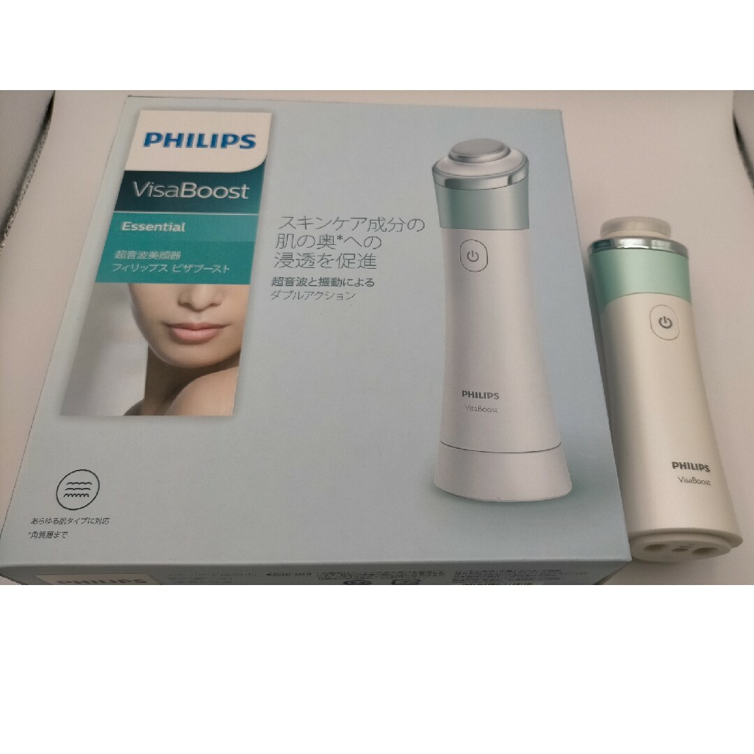 PHILIPS Philips ビザブースト SC2800／20（超音波美顔器）の通販 by かなかな(非喫煙者・ペット飼ってません)｜フィリップス ならラクマ