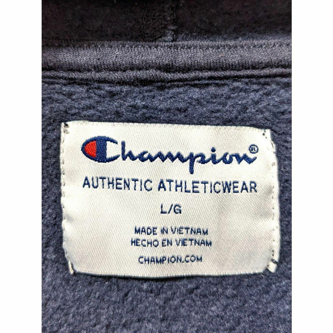 Champion - チャンピオンChampion ロゴ スウェットパーカー ネイビー ...