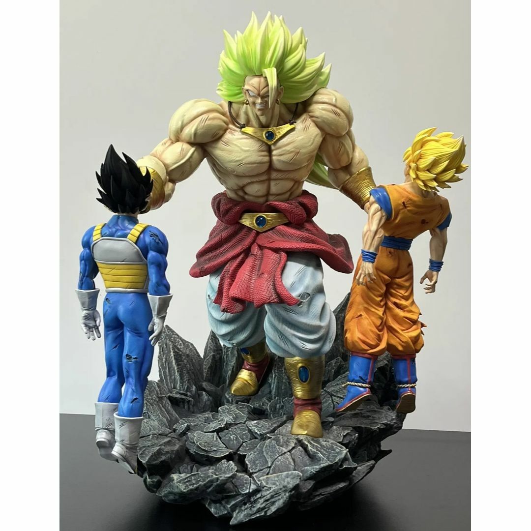 ドラゴンボール ブロリー ベジータ フィギュア ガレージキット 1/7スケール