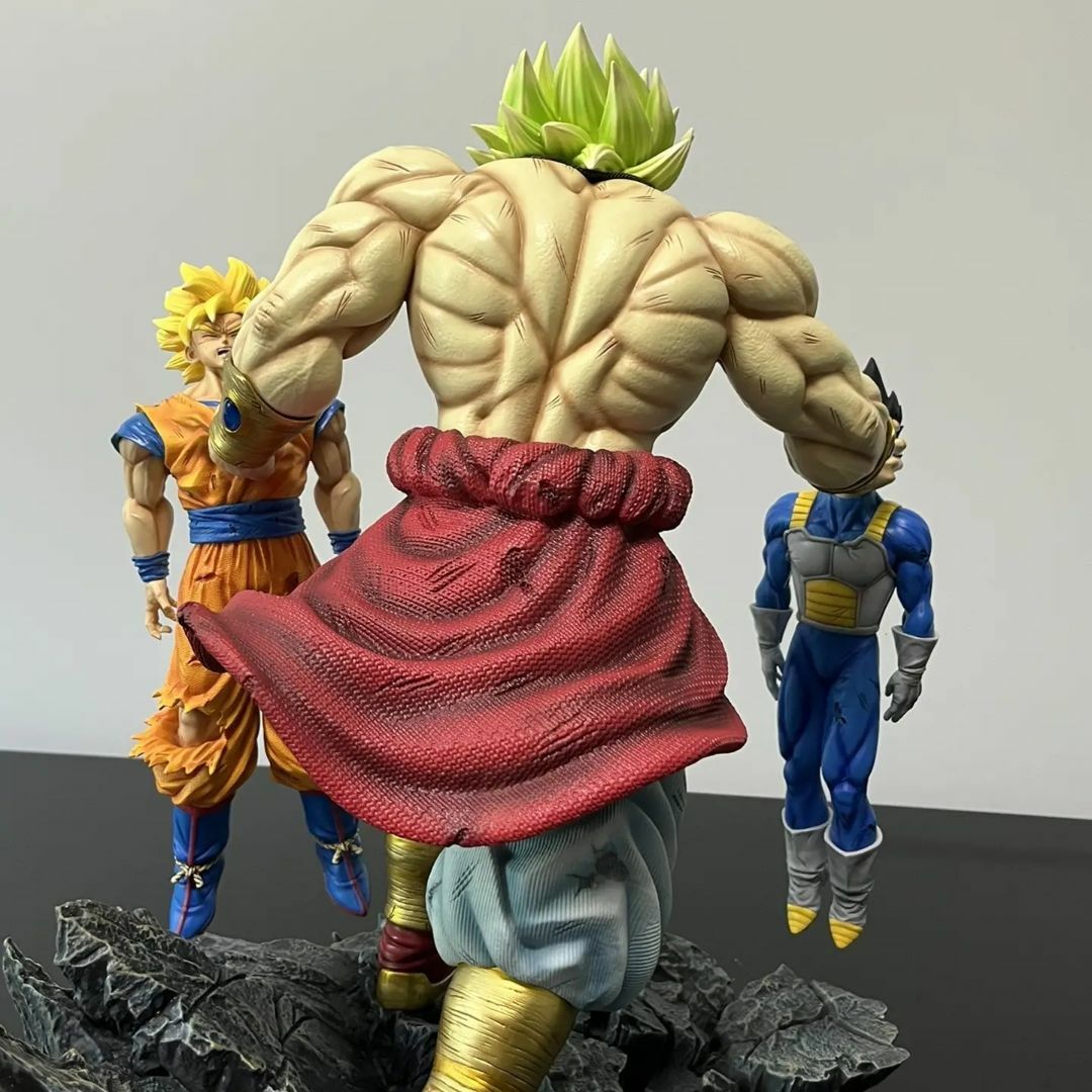 ドラゴンボール ブロリー ベジータ フィギュア ガレージキット 1/7スケール エンタメ/ホビーのフィギュア(アニメ/ゲーム)の商品写真