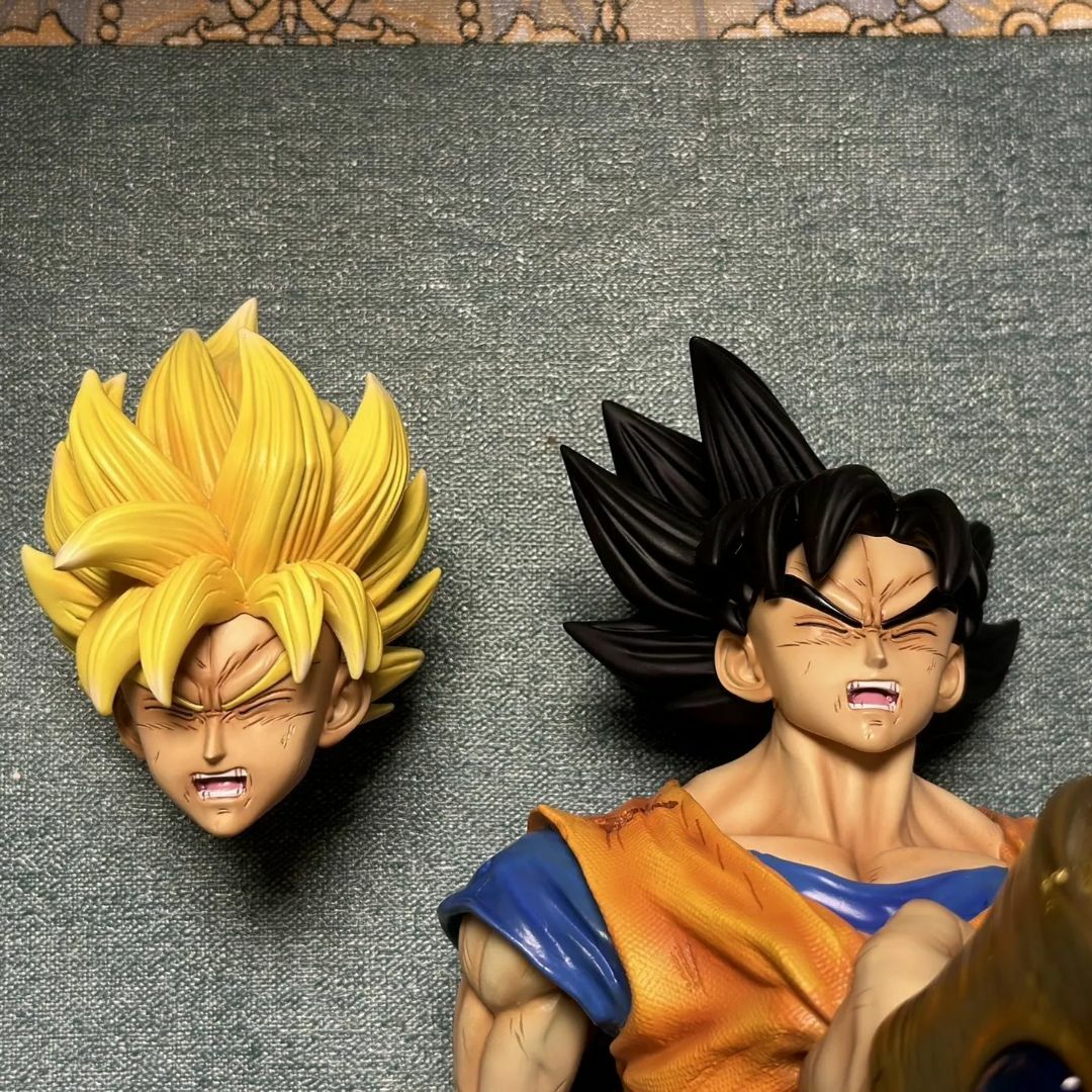 ドラゴンボール ブロリー ベジータ フィギュア ガレージキット 1/7スケール エンタメ/ホビーのフィギュア(アニメ/ゲーム)の商品写真