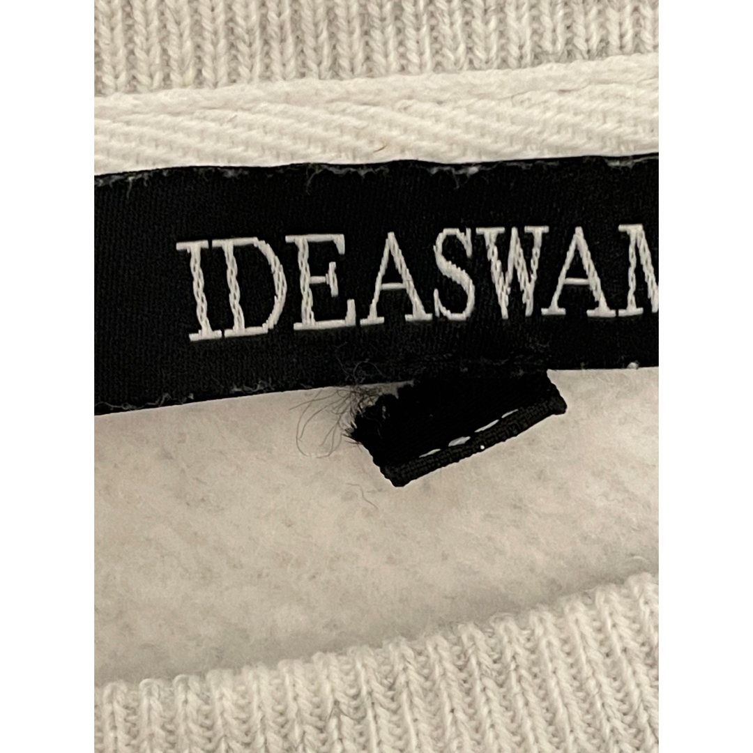 IDEASWAM スウェット グレー トレーナー 極美品 XLの通販 by IDEASWAM スウェット グレー トレーナー 極美品 XLの通販 by