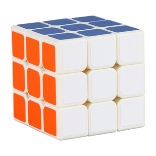 ルービックキューブ 脳トレ  3x3  立体パズル 世界基準配色 白(その他)