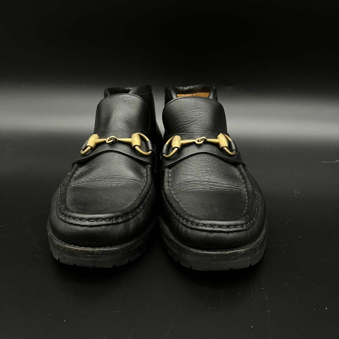 ✨美品✨ GUCCI 21.5cm相当 ホースビット ショートブーツ レディース