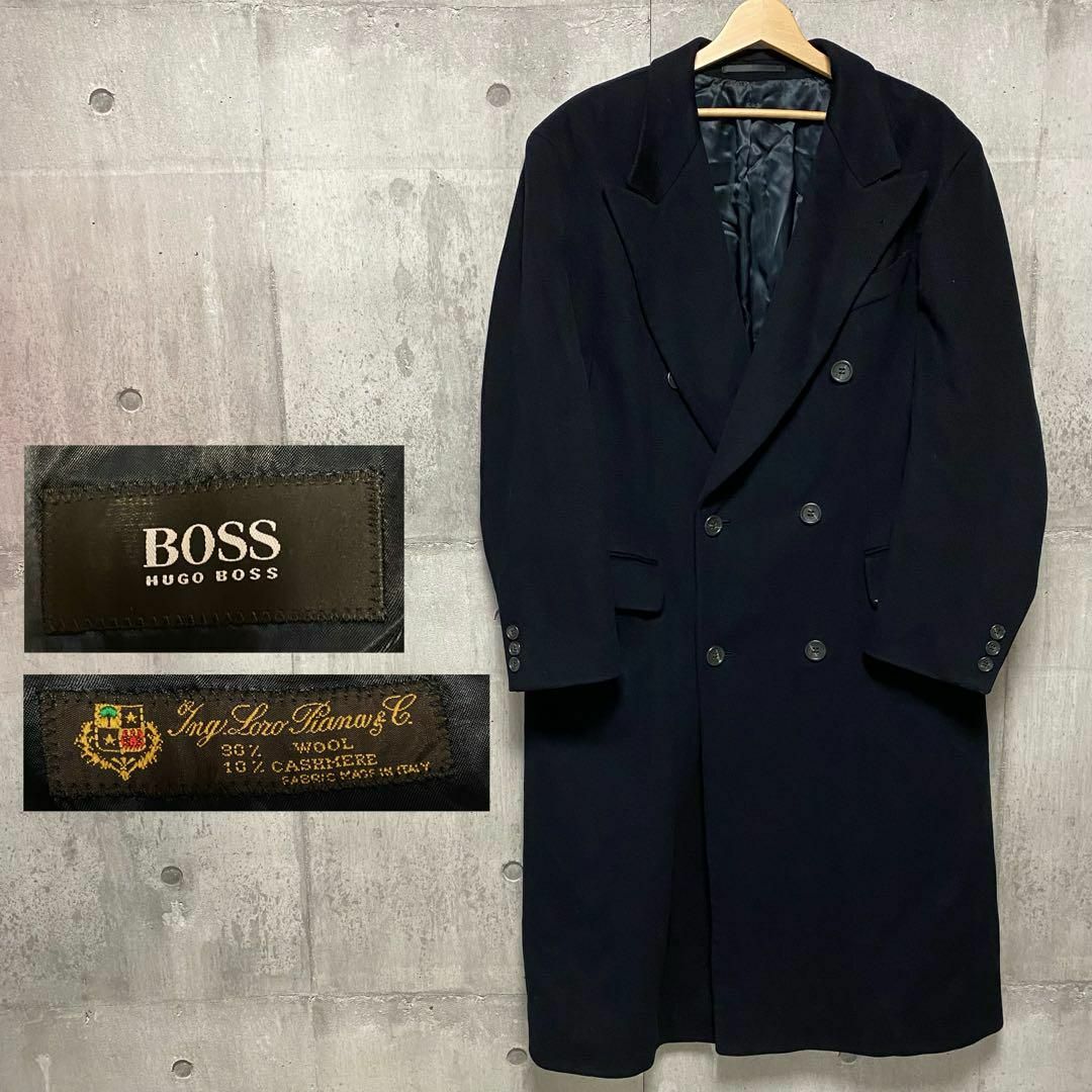 XL相当 HUGO BOSS Loropiana チェスターコート-