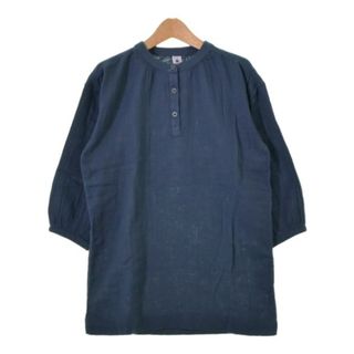 プチバトー(PETIT BATEAU)のPETIT BATEAU プチバトー ワンピース（その他） 128 青 【古着】【中古】(ワンピース)