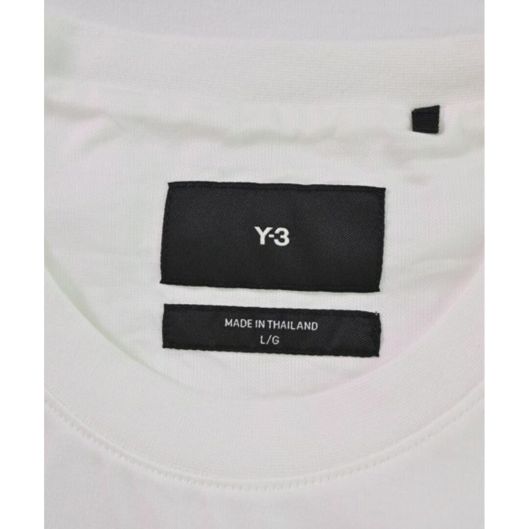 Y-3 ワイスリー Tシャツ・カットソー L 白 【古着】【中古】