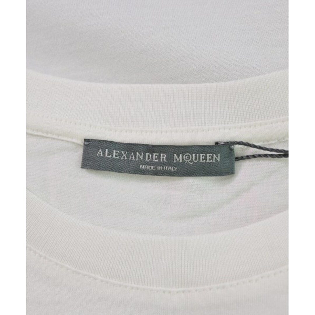 ALEXANDER MCQUEEN Tシャツ・カットソー 42(XS位) 白