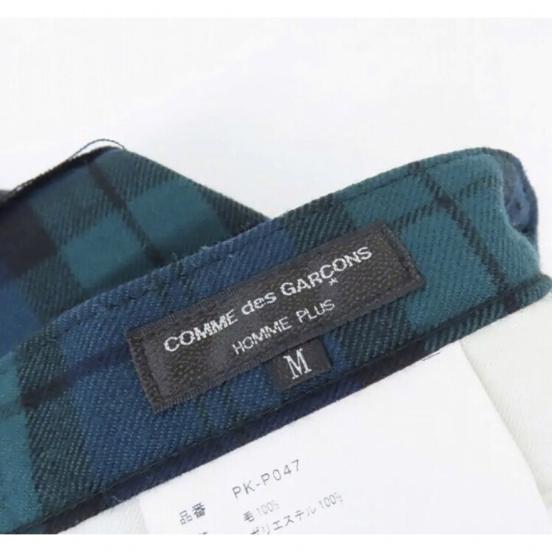 COMME des GARCONS HOMME PLUS(コムデギャルソンオムプリュス)の☆ 美品 コムデギャルソンオムプリュス チェックパンツM メンズのパンツ(その他)の商品写真