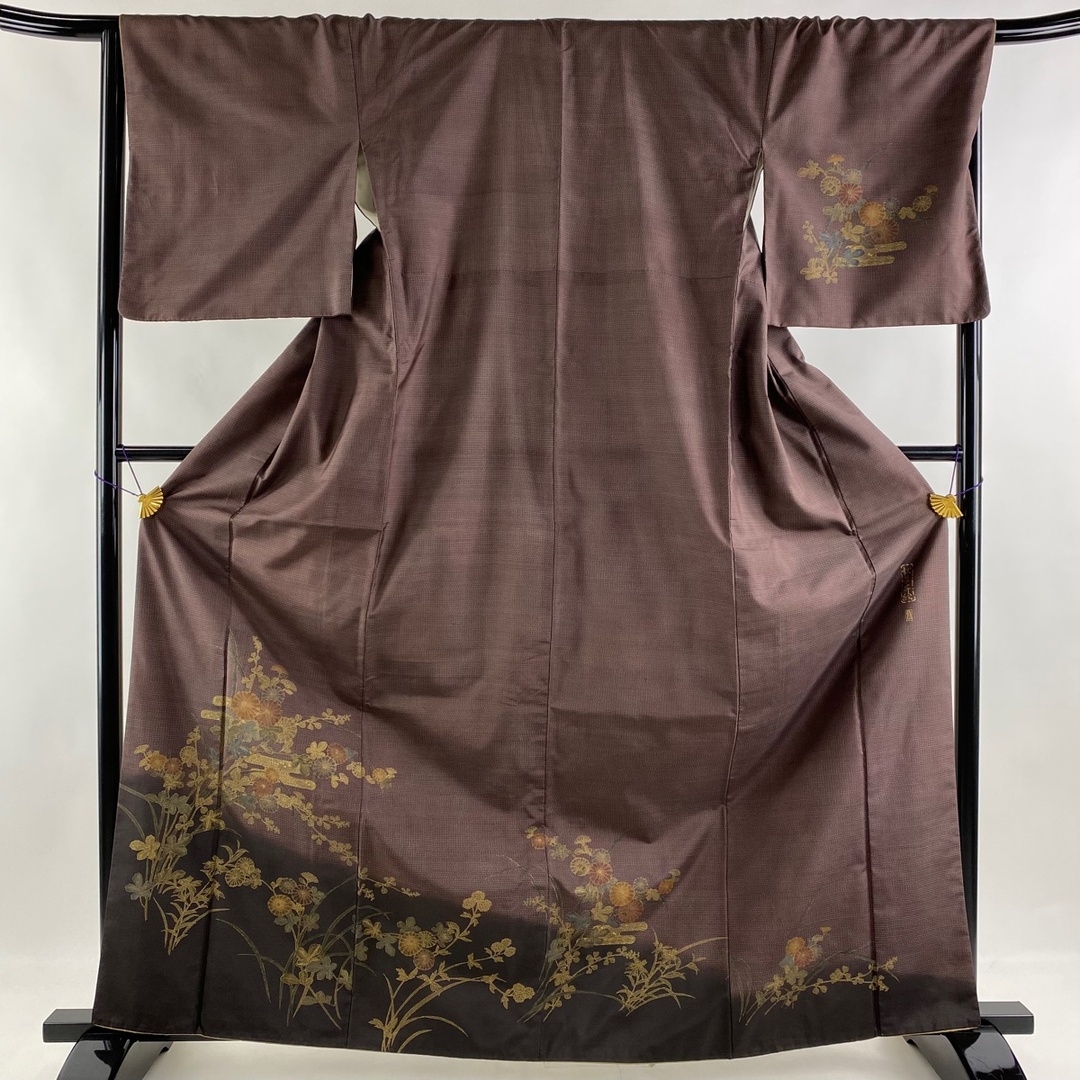 付下げ 身丈165cm 裄丈67cm 正絹 美品 秀品 - 着物