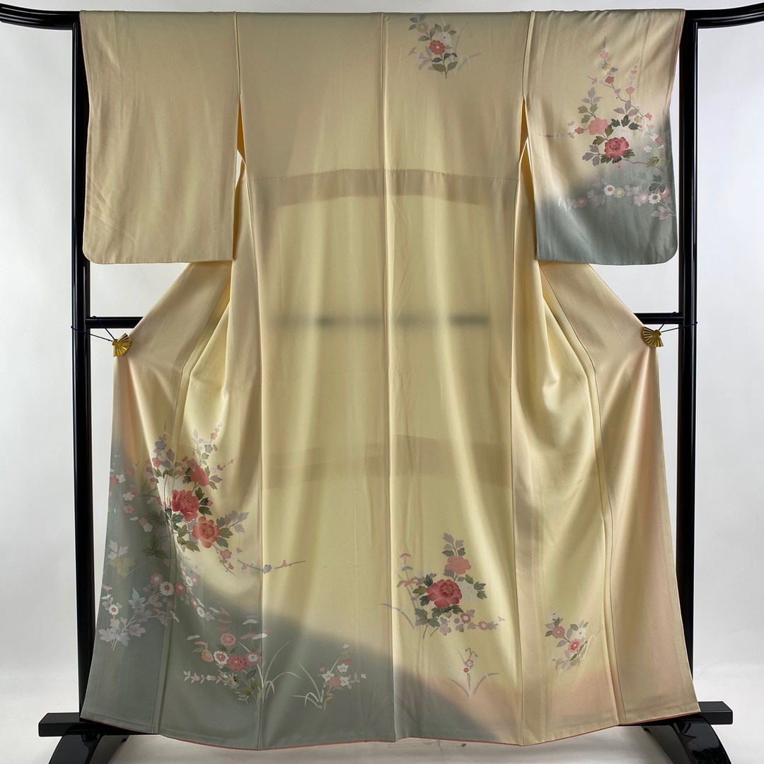 訪問着 身丈159cm 裄丈64.5cm 正絹 美品 秀品 - 着物