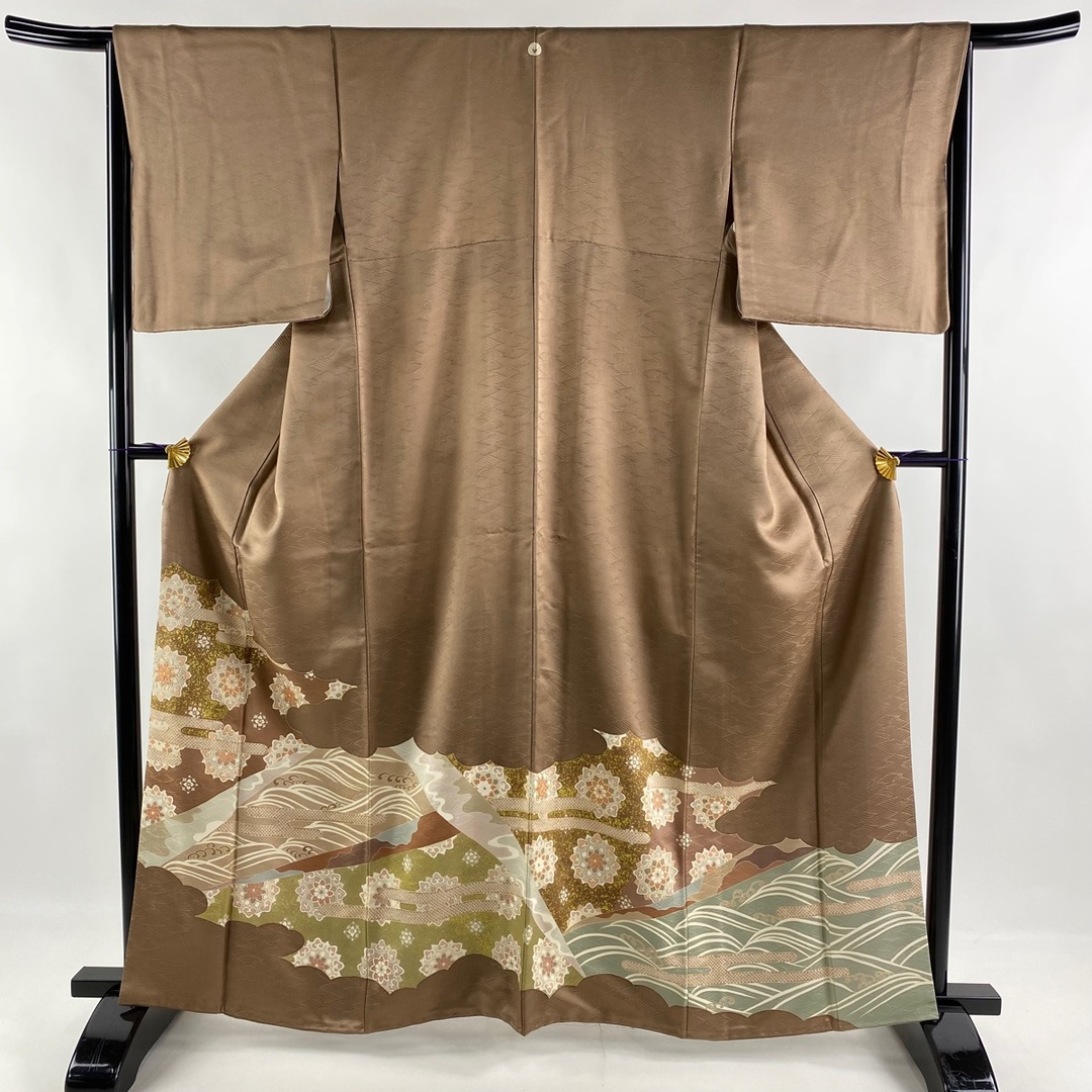 小紋 秀品 身丈162cm 裄丈65cm 正絹