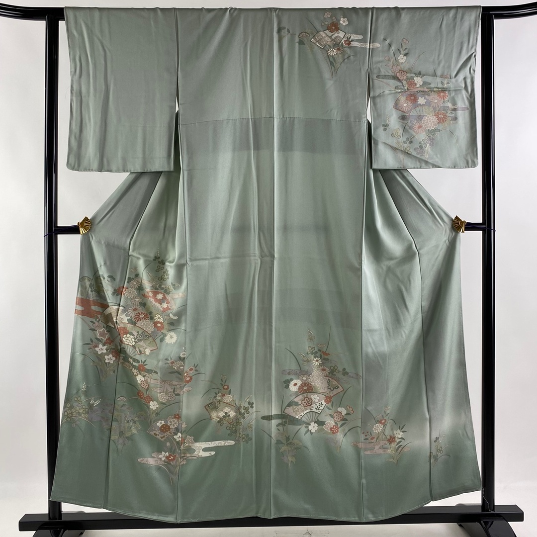 訪問着 身丈156cm 裄丈61.5cm 正絹 秀品 - 着物