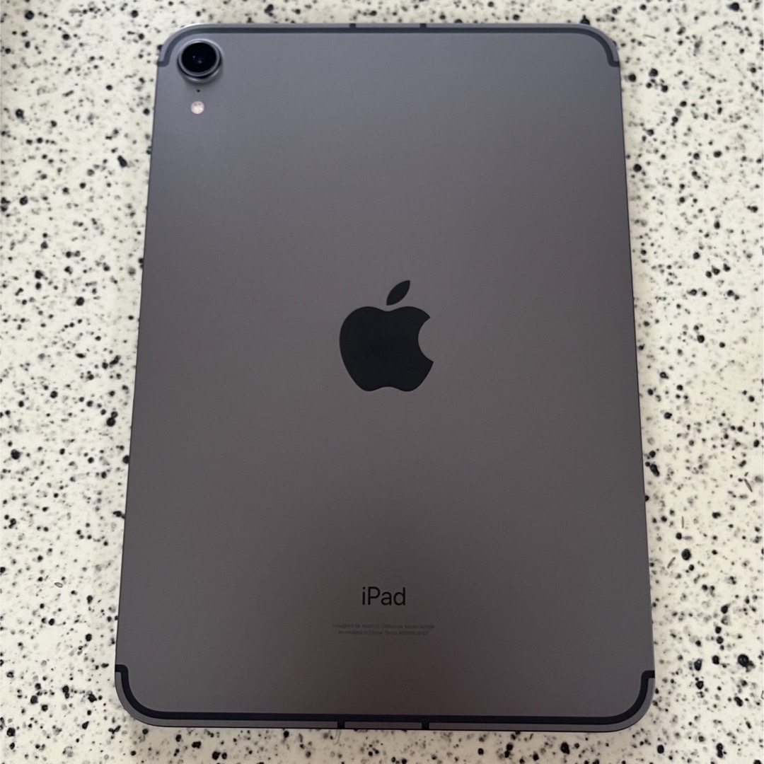 iPad(アイパッド)のiPad mini 6 Wi-Fi + Cellular 256GB 付属品付き スマホ/家電/カメラのPC/タブレット(タブレット)の商品写真