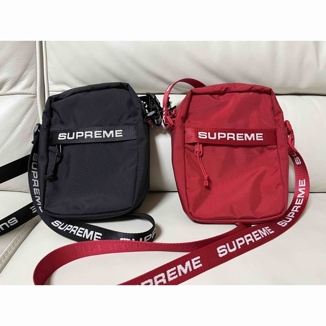 Supreme 22FW Shoulder Bag黒、赤セット - ショルダーバッグ