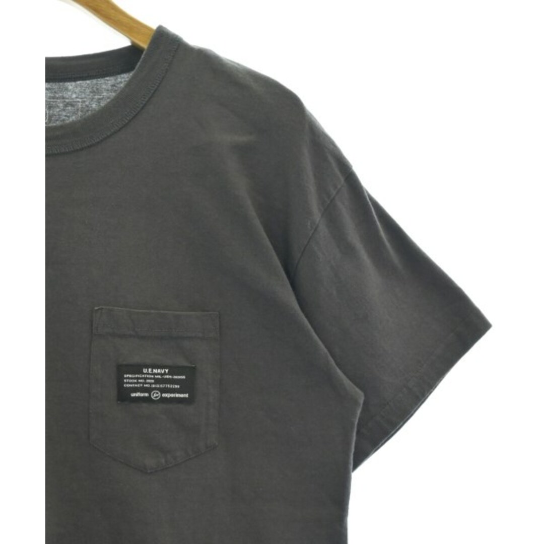 uniform experiment(ユニフォームエクスペリメント)のuniform experiment Tシャツ・カットソー 1(S位) 【古着】【中古】 メンズのトップス(Tシャツ/カットソー(半袖/袖なし))の商品写真