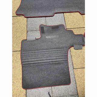 無限 N-BOX エヌボックス マット 無限マット 赤黒 JF1 JF2