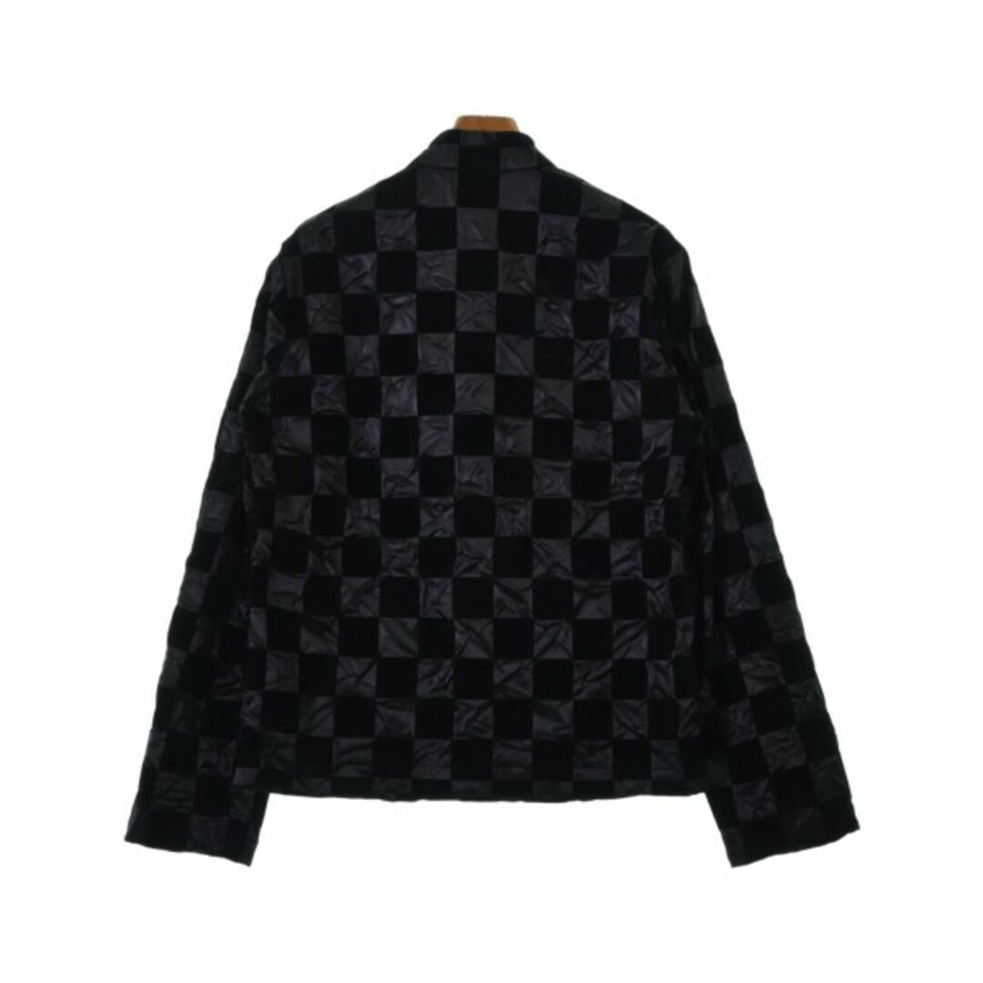 BLACK COMME des GARCONS ジャケット L 黒(総柄)なし光沢