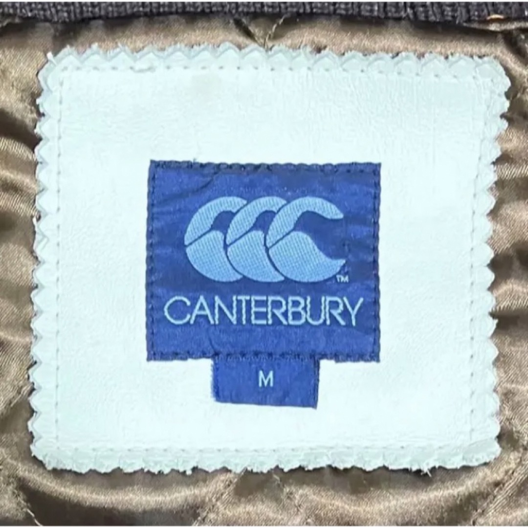 CANTERBURY - Canterbury Of New Zealand スタジャン ワッペン 牛革の