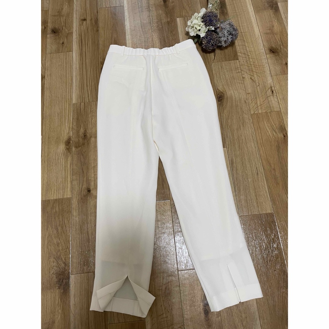 大人気【STORY掲載】新品 アンタイトル パンツホワイトサイズ2【洗える】 大人気【STORY掲載】新品 アンタイトル パンツホワイトサイズ2【洗える】