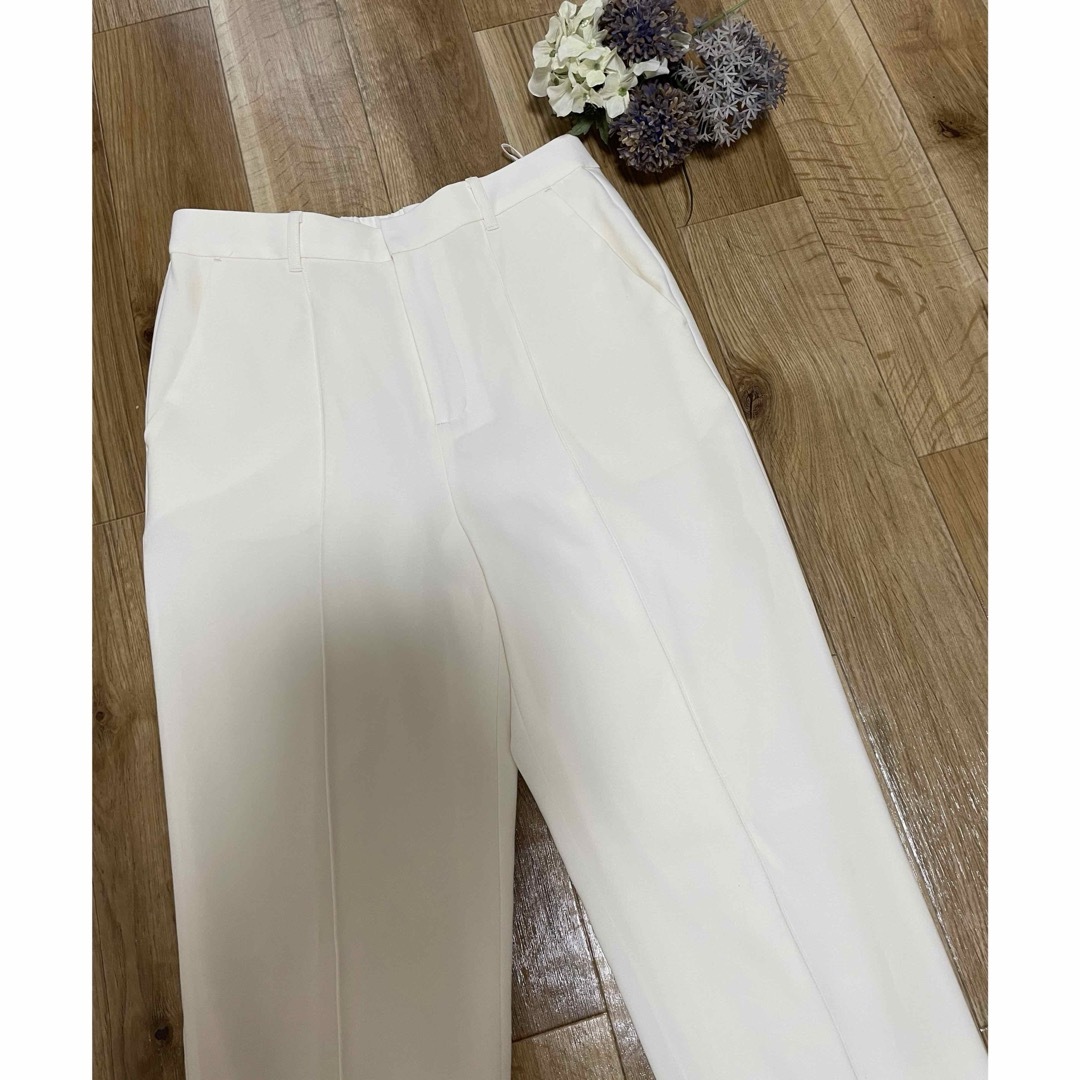 大人気【STORY掲載】新品 アンタイトル パンツホワイトサイズ2【洗える】 大人気【STORY掲載】新品 アンタイトル パンツホワイトサイズ2【洗える】