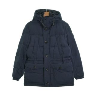 ヒューゴボス(HUGO BOSS)のHUGO BOSS ダウンジャケット/ダウンベスト 46(M位) 紺 【古着】【中古】(ダウンジャケット)