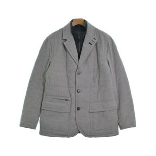 エルメネジルドゼニア(Ermenegildo Zegna)のErmenegildo Zegna ダウンジャケット/ダウンベスト M グレー 【古着】【中古】(ダウンジャケット)