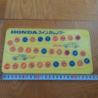 HONDA　ホンダ　コインカレンダー(ノベルティグッズ)