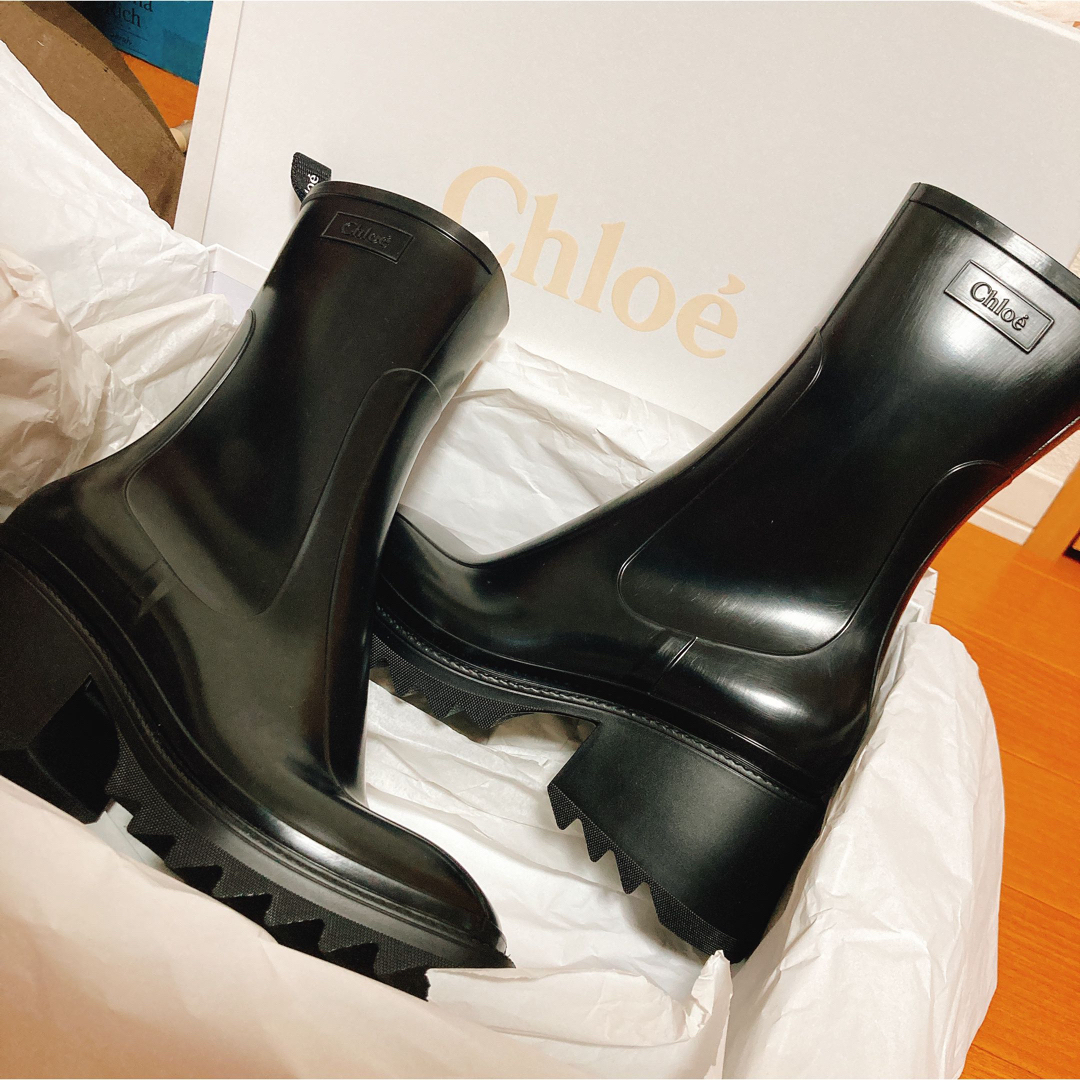 限定値下げ】【美品】Chloe bettyレインブーツ-