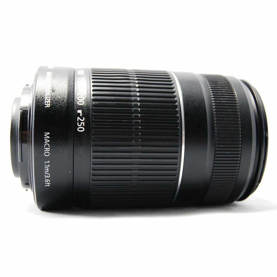 Canon(キヤノン)のCanon EF-S 55-250mmF4-5.6 IS II 望遠ズームレンズ スマホ/家電/カメラのカメラ(レンズ(ズーム))の商品写真