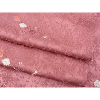 平和屋野田店■上質な小紋 絞り 色紙吉祥文 逸品 n-kv1967