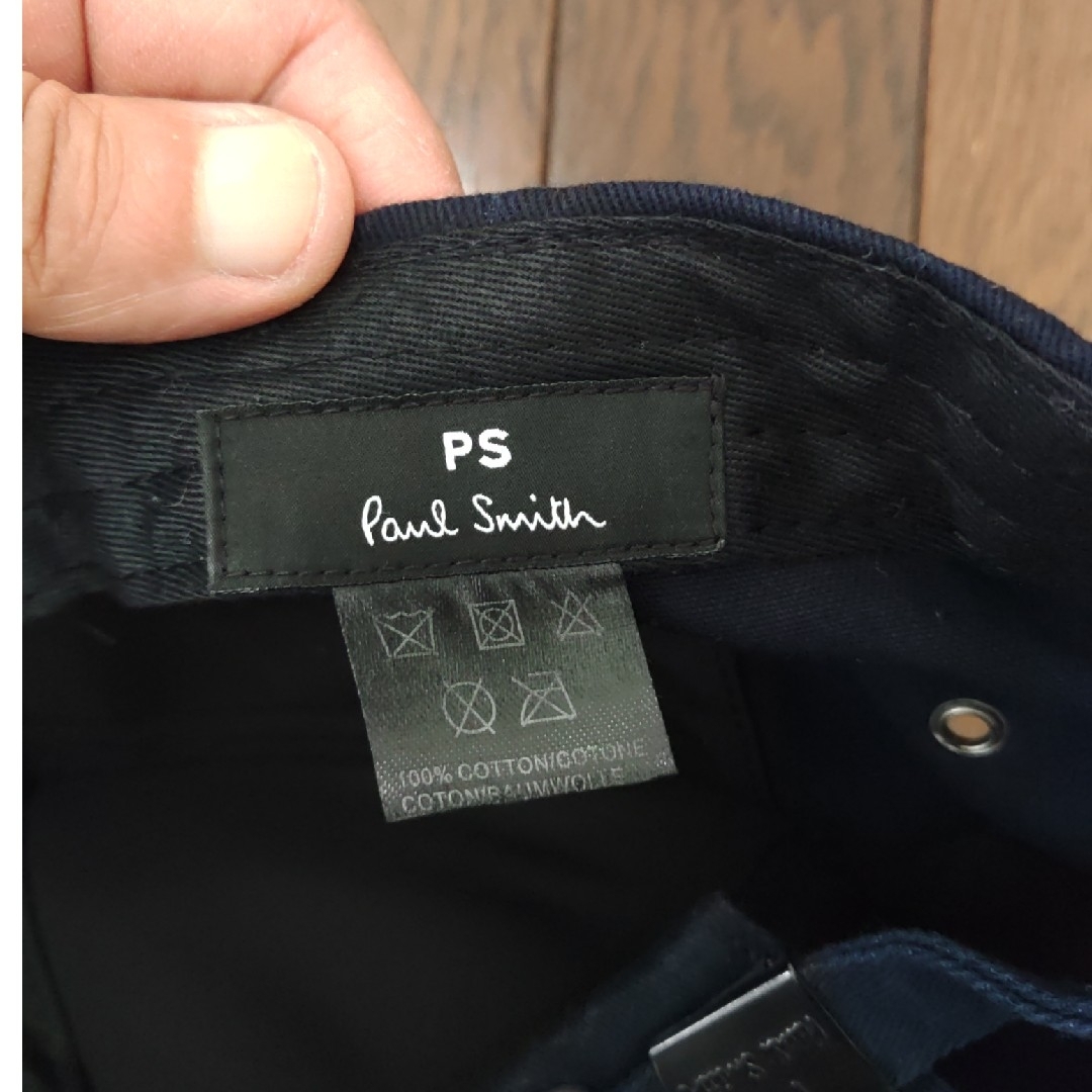 Paul Smith(ポールスミス)のPaul Smith　キャップ　ネイビー　ゼブラ　刺繍 メンズの帽子(キャップ)の商品写真