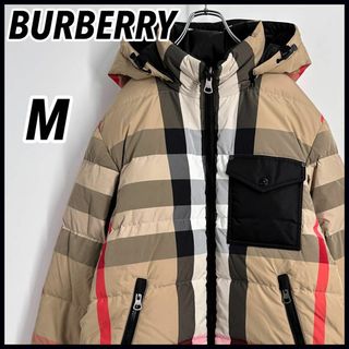 バーバリー(BURBERRY) ダウンジャケット(メンズ)（ブラック/黒色系）の