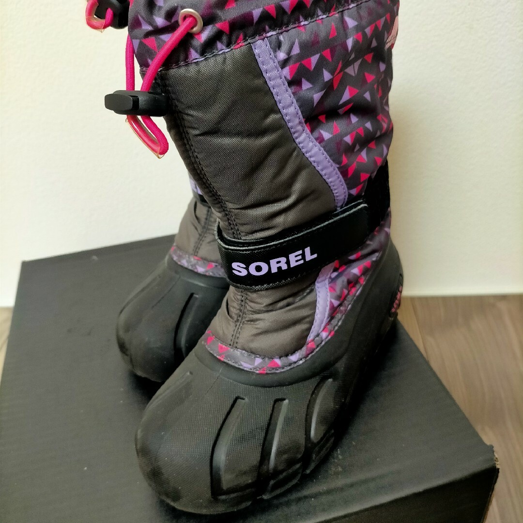 SOREL - 【週末まで限定値下げ】sorel スノーブーツ 19の通販 by