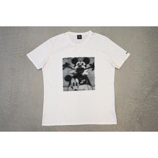 ディズニー(Disney)のディズニー 立体ミッキー Tシャツ LホワイトDisneyMickeyMouse(Tシャツ/カットソー(半袖/袖なし))