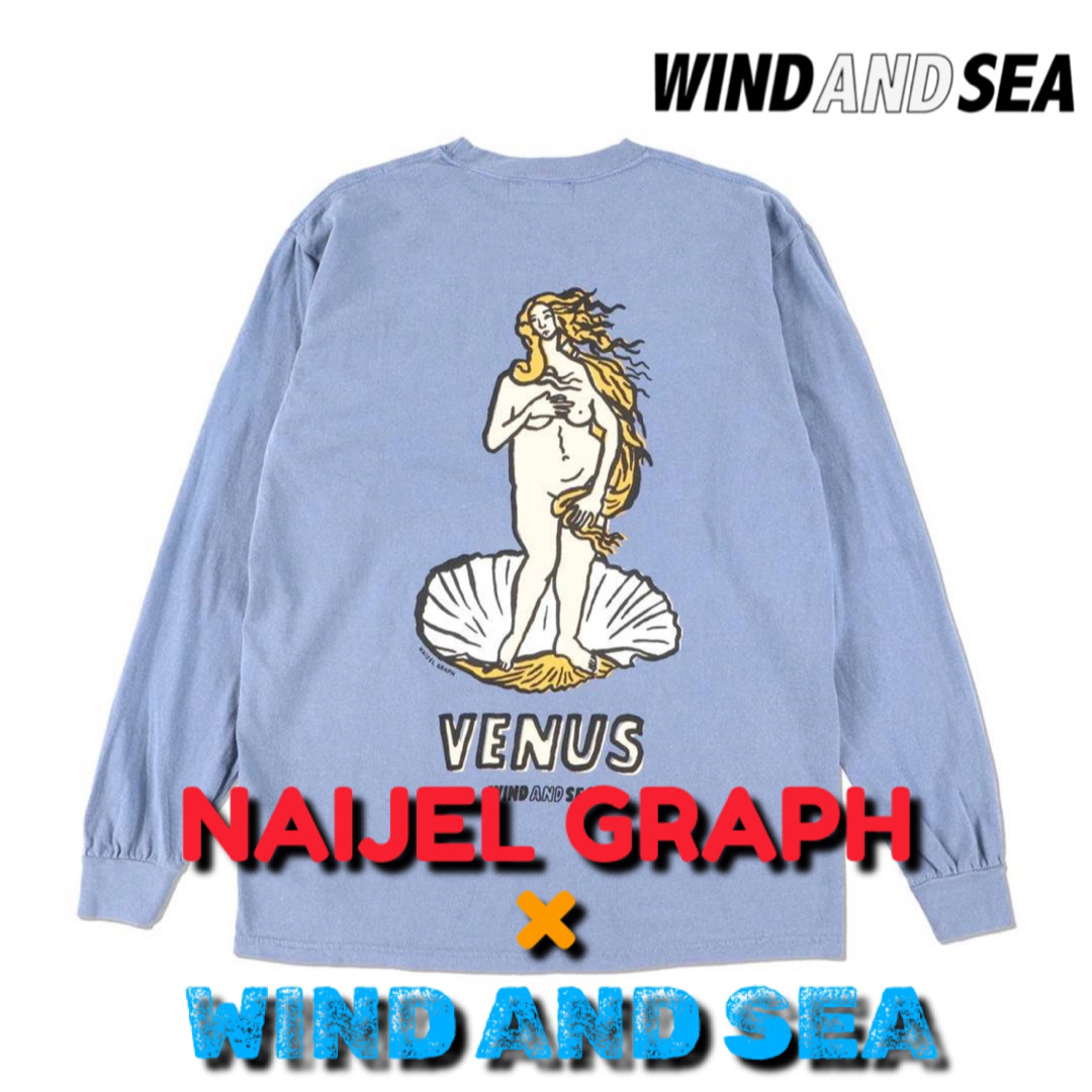 NAIJEL GRAPH×WIND AND SEA VENUS L/S TEE