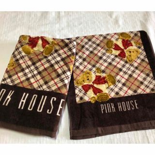 ピンクハウス(PINK HOUSE)のpinkHOUSE  ピンクハウス　バスタオル　フェイスタオル(タオル/バス用品)