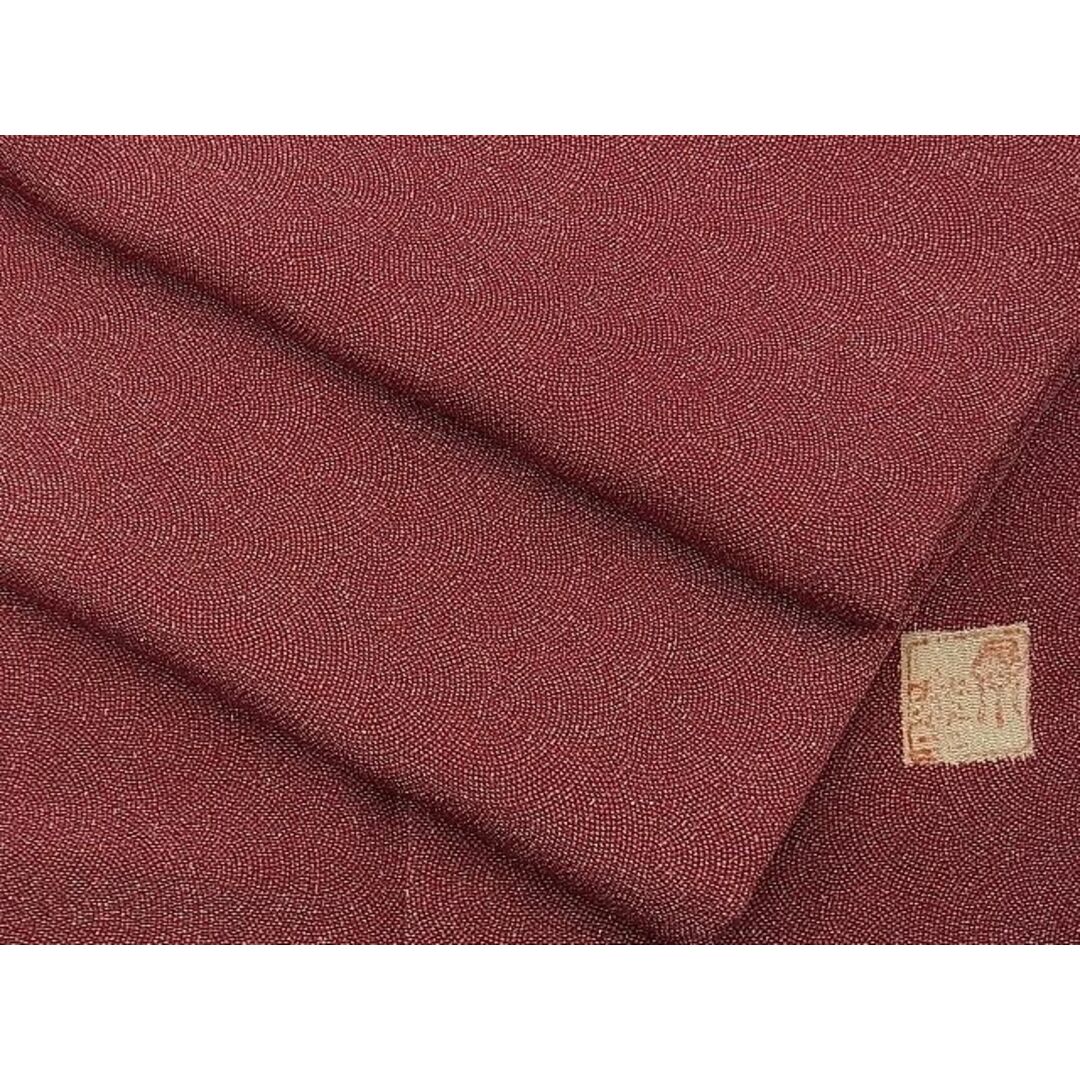 平和屋野田店□江戸小紋 作家物 鮫小紋柄 鬼しぼ縮緬 逸品 n-ne1584の ...