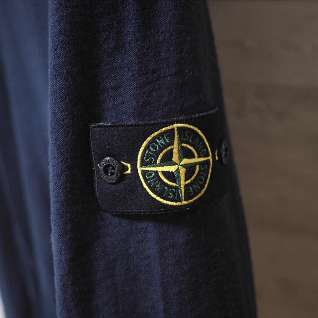 STONE ISLAND 21SS Nylon Hooded Knit-XL