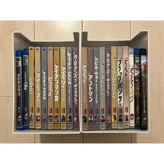 MARVEL - MARVEL 21作品 Blu-rayまとめ売りの通販 by Sss｜マーベル ...