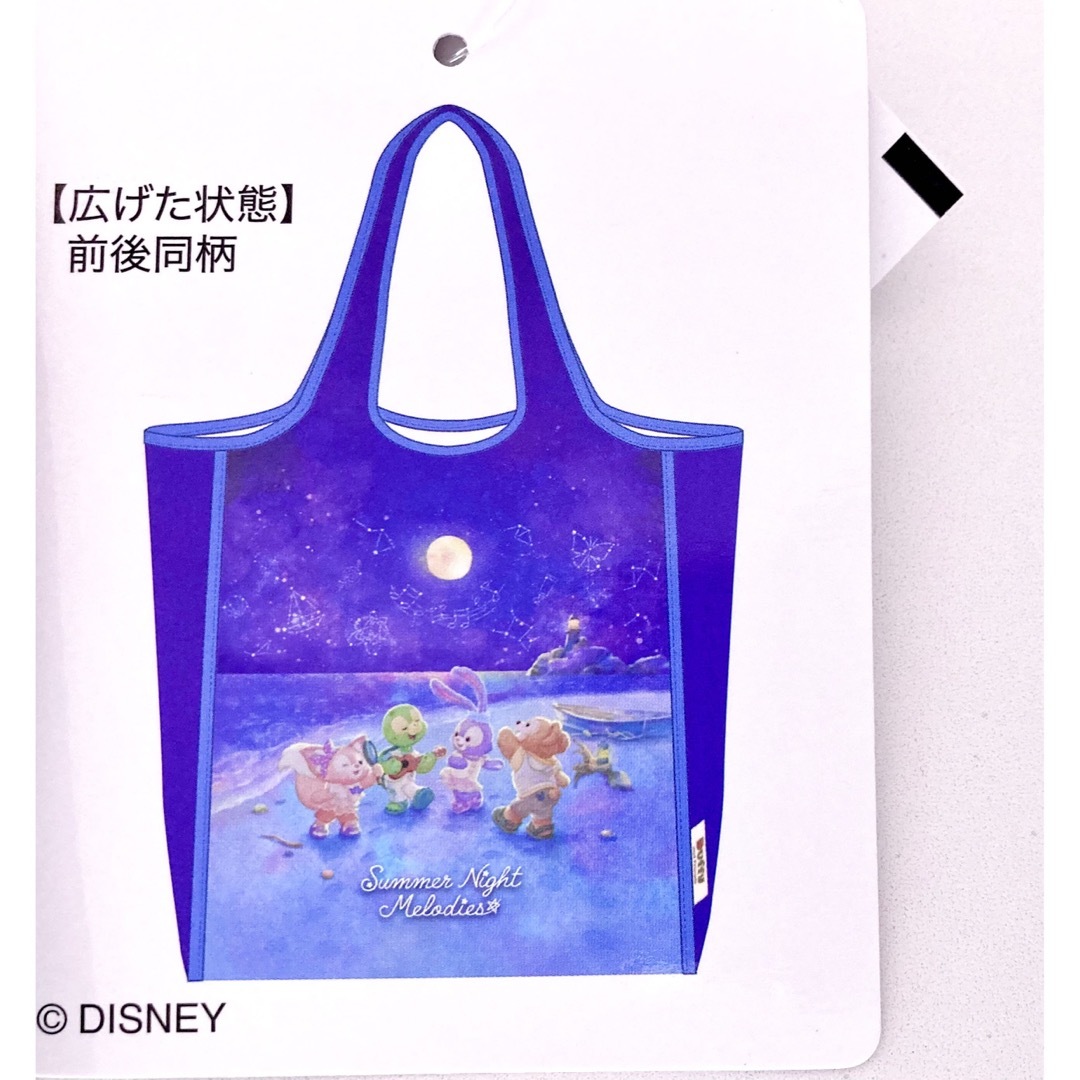 Disney(ディズニー)の新品　サマーナイトメロディー　ショッピングバッグ レディースのバッグ(エコバッグ)の商品写真