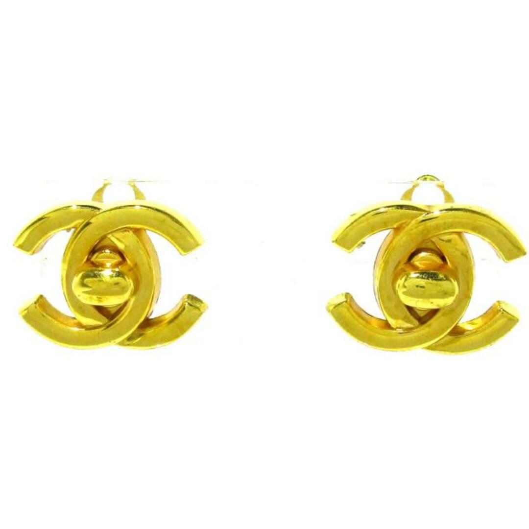 CHANEL - シャネル イヤリング 金属素材 ゴールドの通販 by ブラン