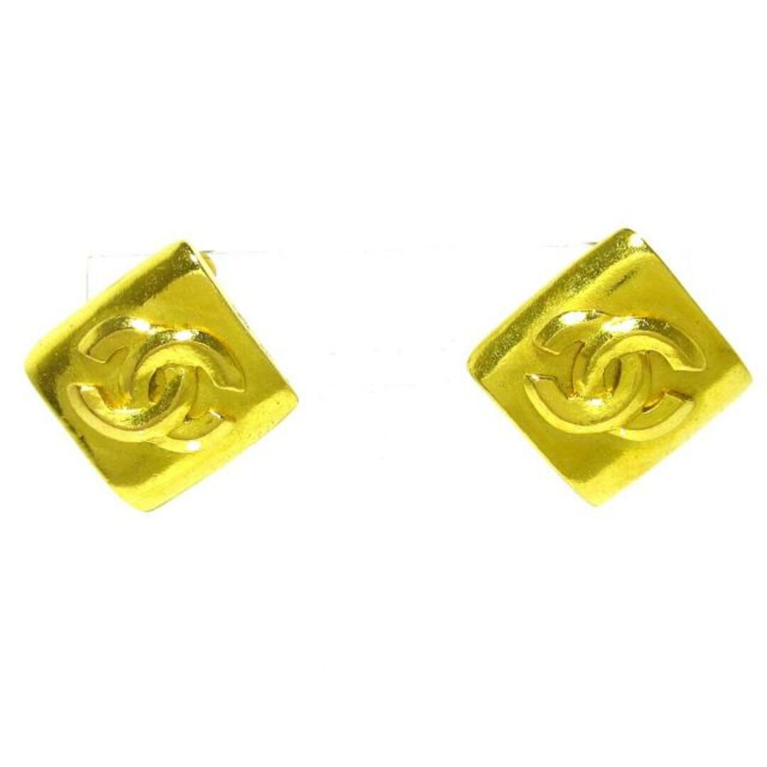 CHANEL - シャネル イヤリング 金属素材 ゴールドの通販 by ブラン