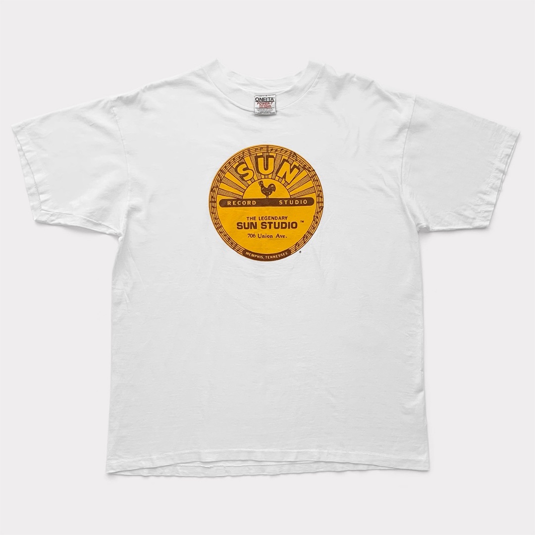 在原みゆ紀着用別色｜90sヴィンテージ Sun Studio Tシャツ [XL]