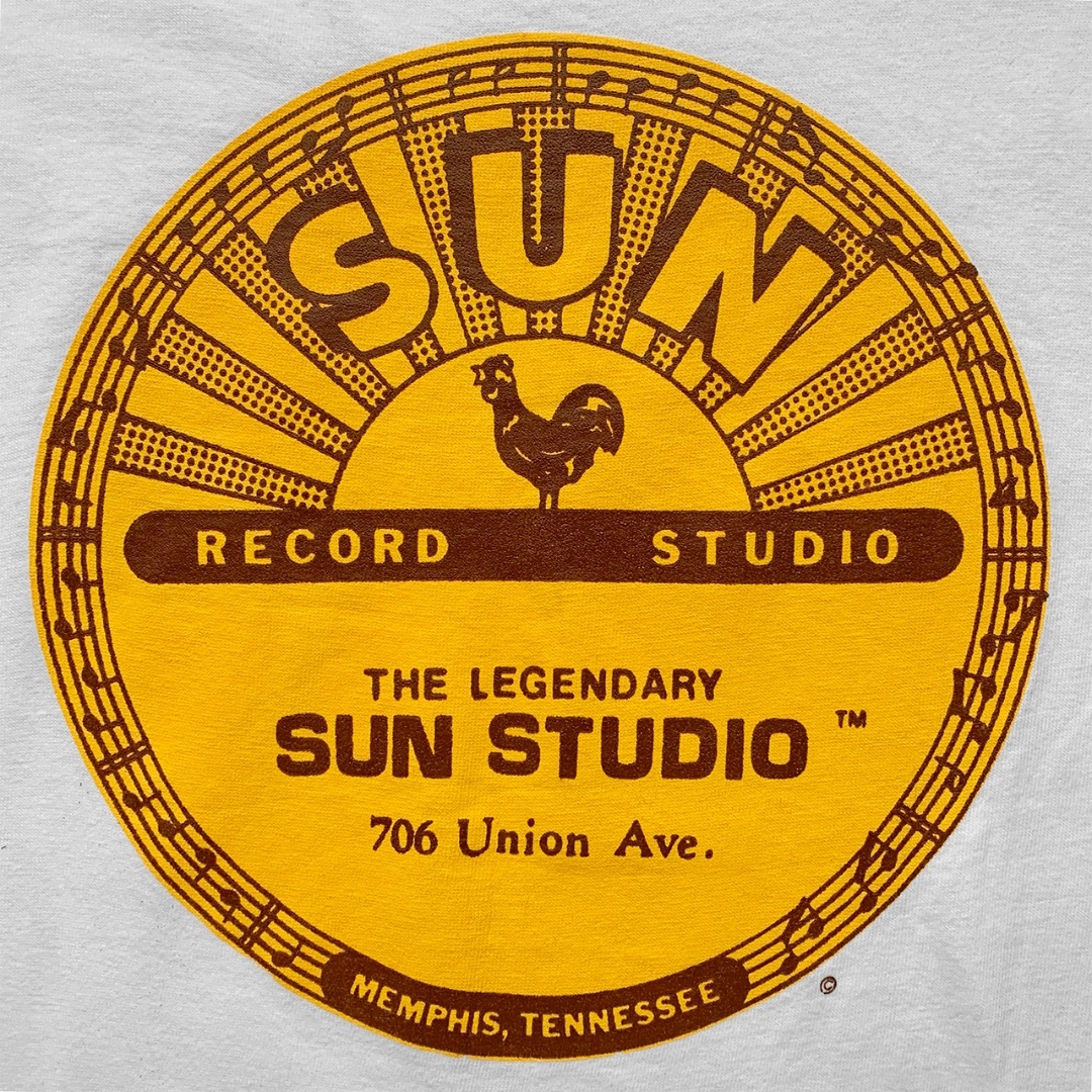 在原みゆ紀着用別色｜90sヴィンテージ Sun Studio Tシャツ [XL]