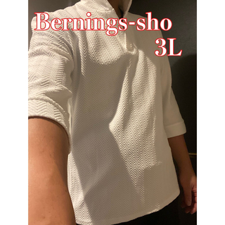 極美品　Bernings-sho バーニングスショウ　メンズカットソー3L(Tシャツ/カットソー(七分/長袖))