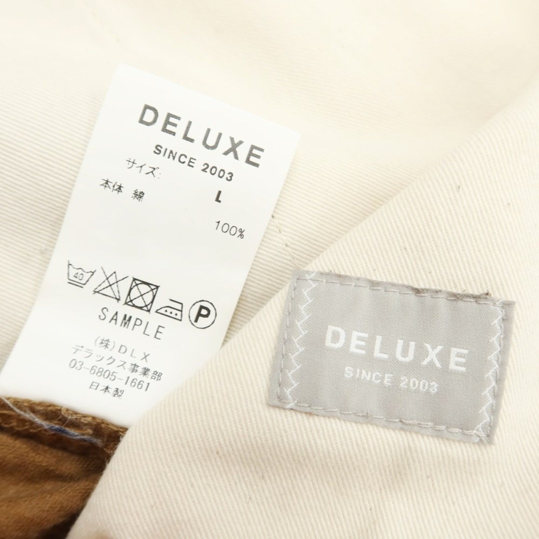 DELUXE(デラックス)の【中古】デラックス DELUXE 太畝コーデュロイパンツ ブラウン【サイズL】【メンズ】 メンズのパンツ(その他)の商品写真